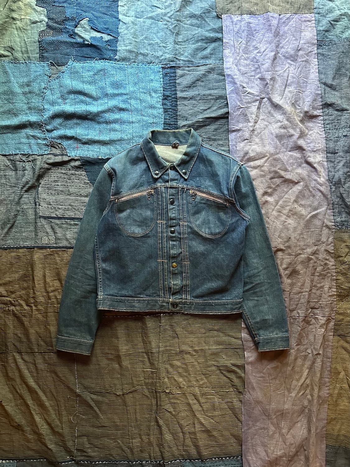 60s USA Sears 빈티지 시어스 2세대 데님 자켓 rrl 상품이미지2