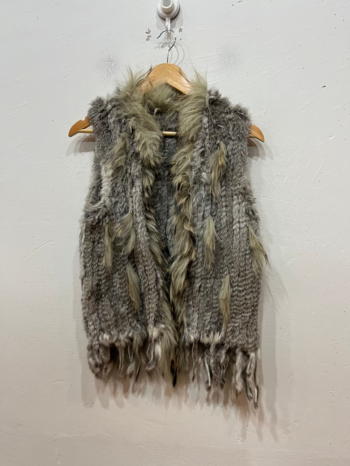 LAMIA 퍼 베스트 조끼 상품이미지1