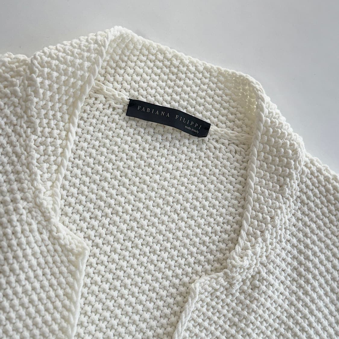 파비아나필리피 패치 포켓 니트 자켓 상품이미지2