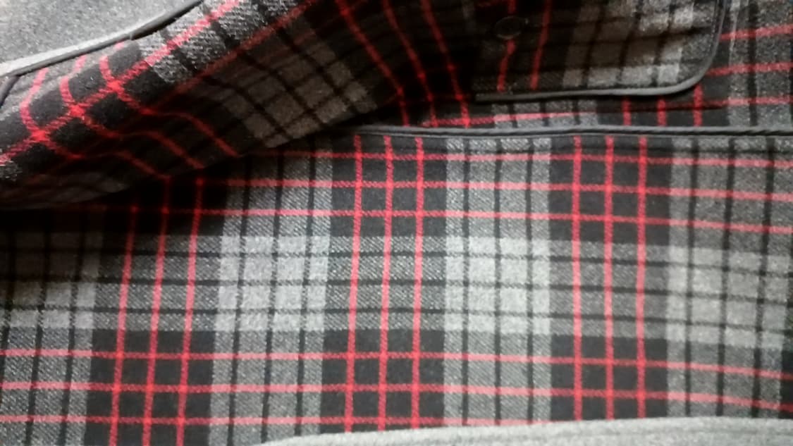 오늘만 30%할인,글로버올 gloverall 회색 더플 코트 상품이미지4