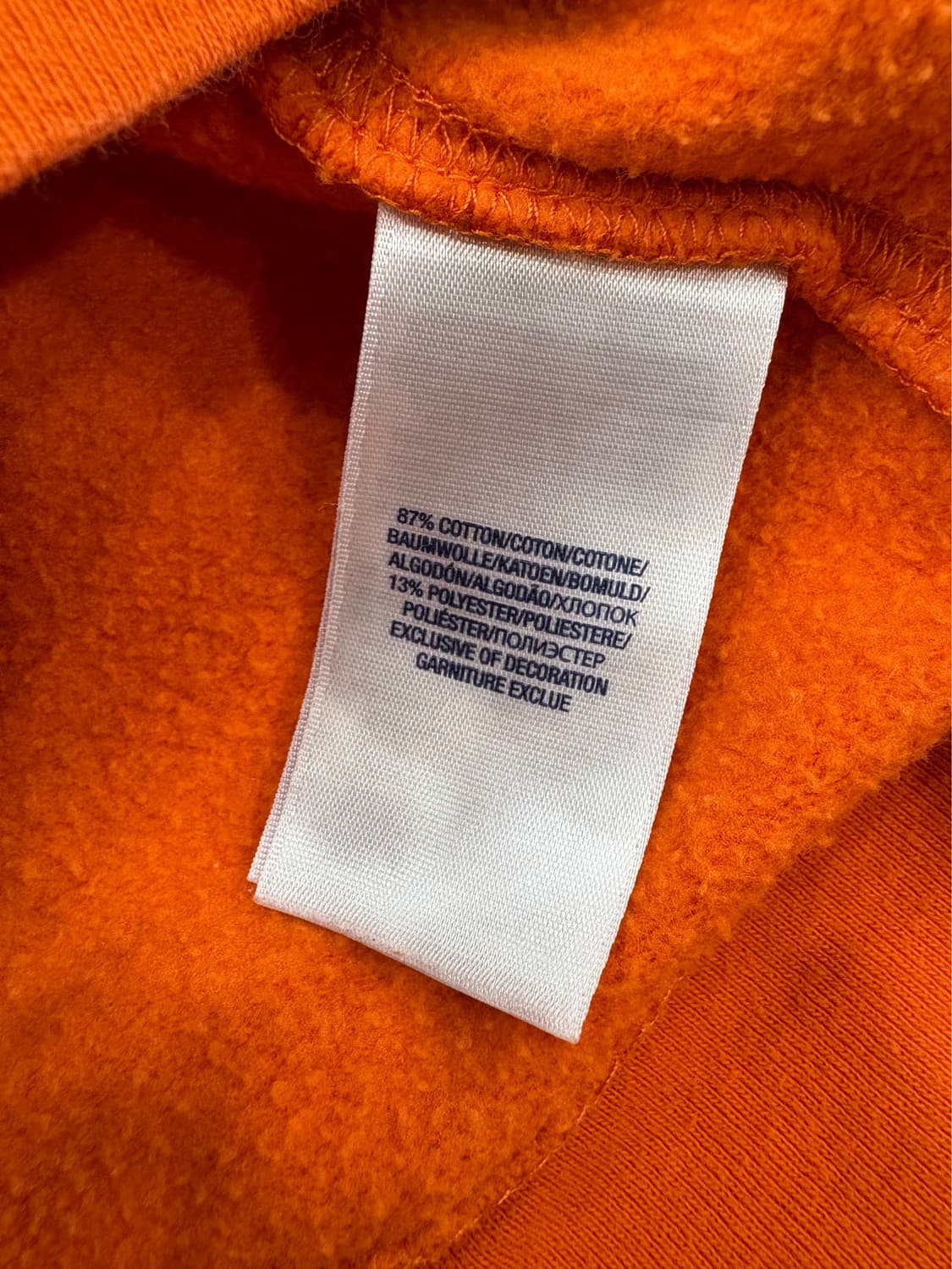 폴로 후드집업 오렌지 상품이미지5