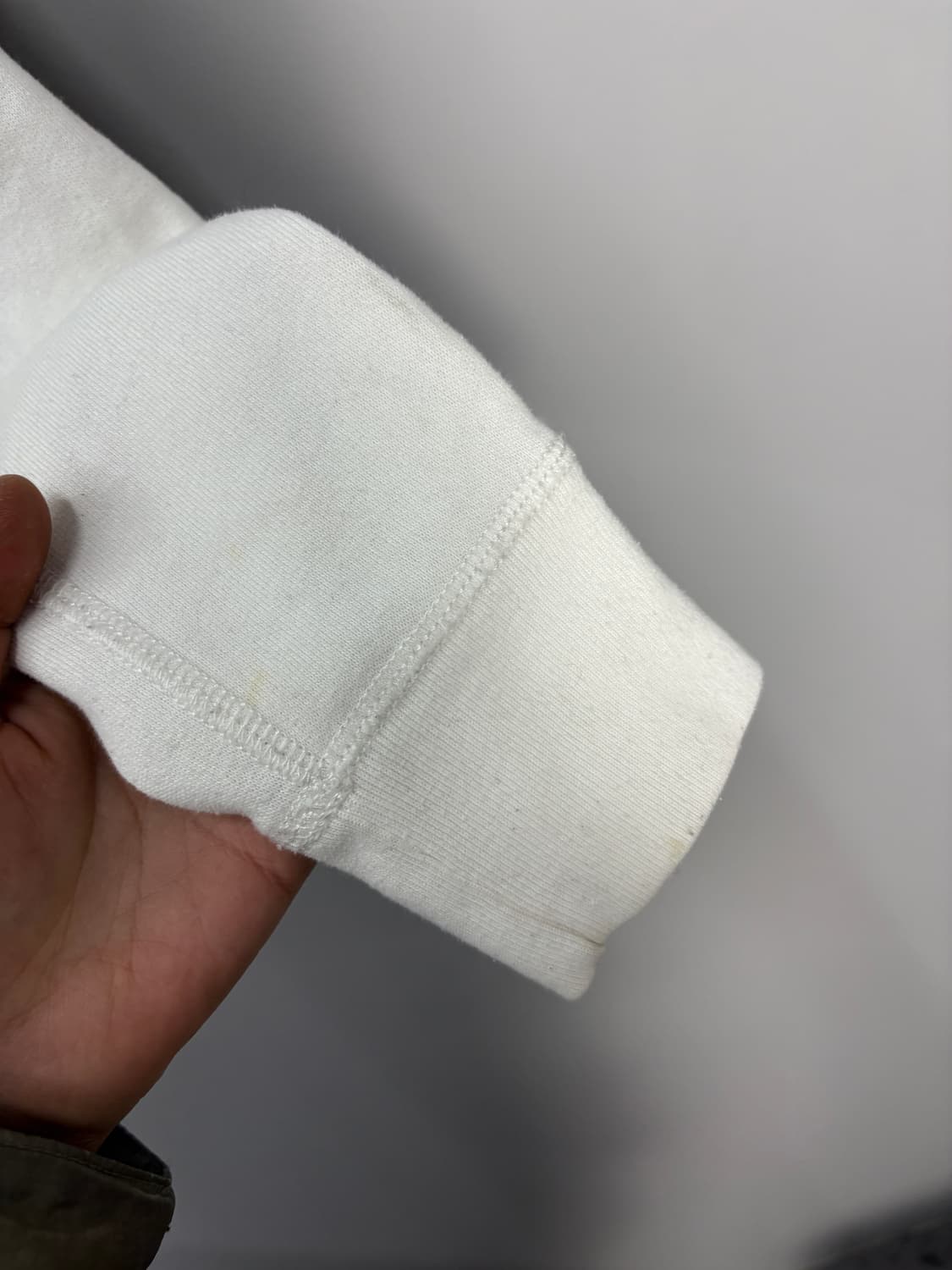 아베크롬비 아치로고 화이트후드집업 A3631 상품이미지7