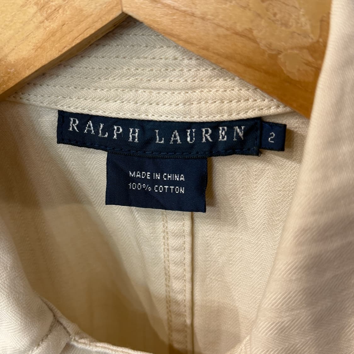 [2] 랄프로렌 싱글 트렌치코트 상품이미지6