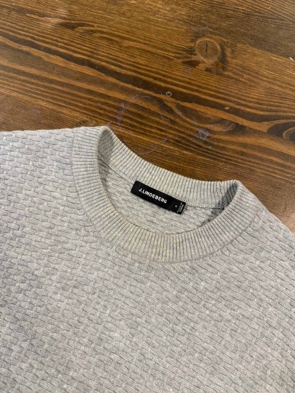 제이린더버그 와플 맨투맨 100 상품이미지6