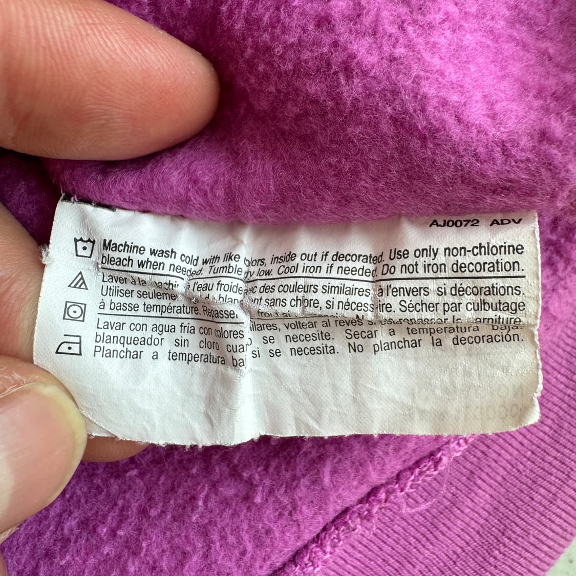 챔피온 아치로고 핑크 스웻셔츠 맨투맨 상품이미지6