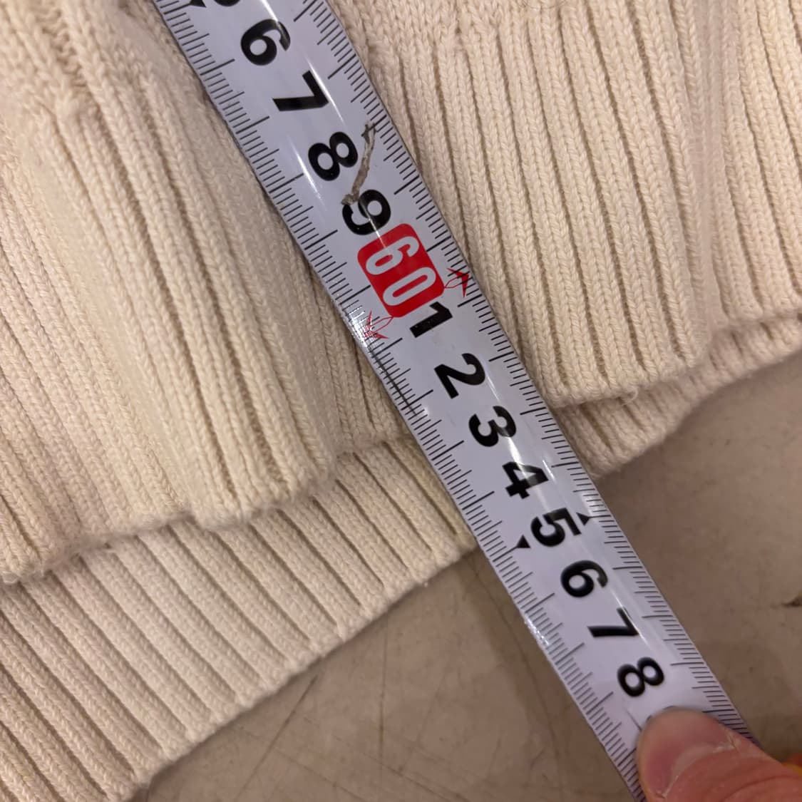 빈폴 아이보리 케이블 니트 가디건 상품이미지4