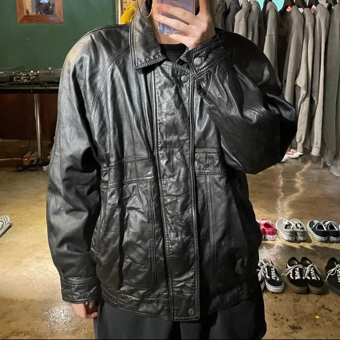 빈티지 가죽자켓 상품이미지2
