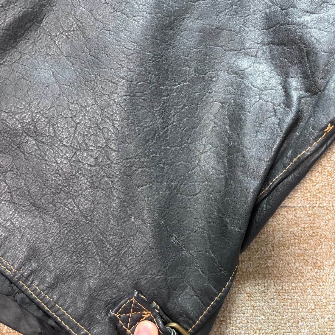 이탈리아 ADVENTURE T백  웨스턴 가죽자켓 상품이미지10