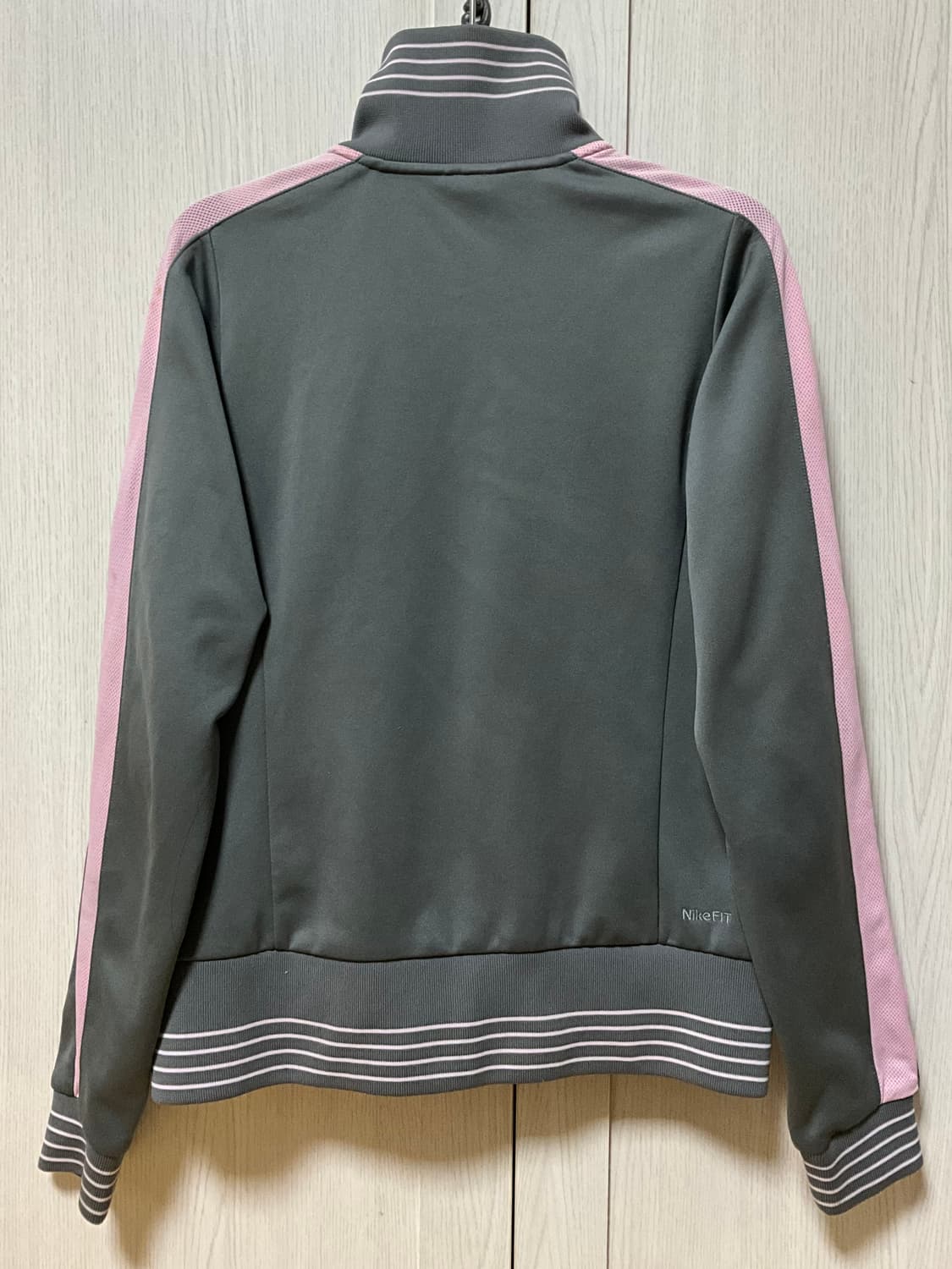 나이키 y2k 갸루 핑크 배색포인트 트랙자켓 집업 져지 상품이미지2