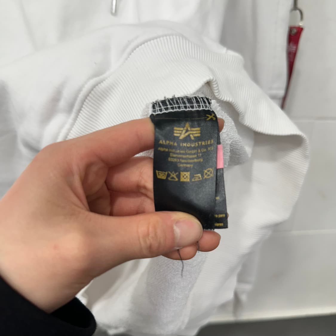 알파인더스트리 NASA 후드티 상품이미지6