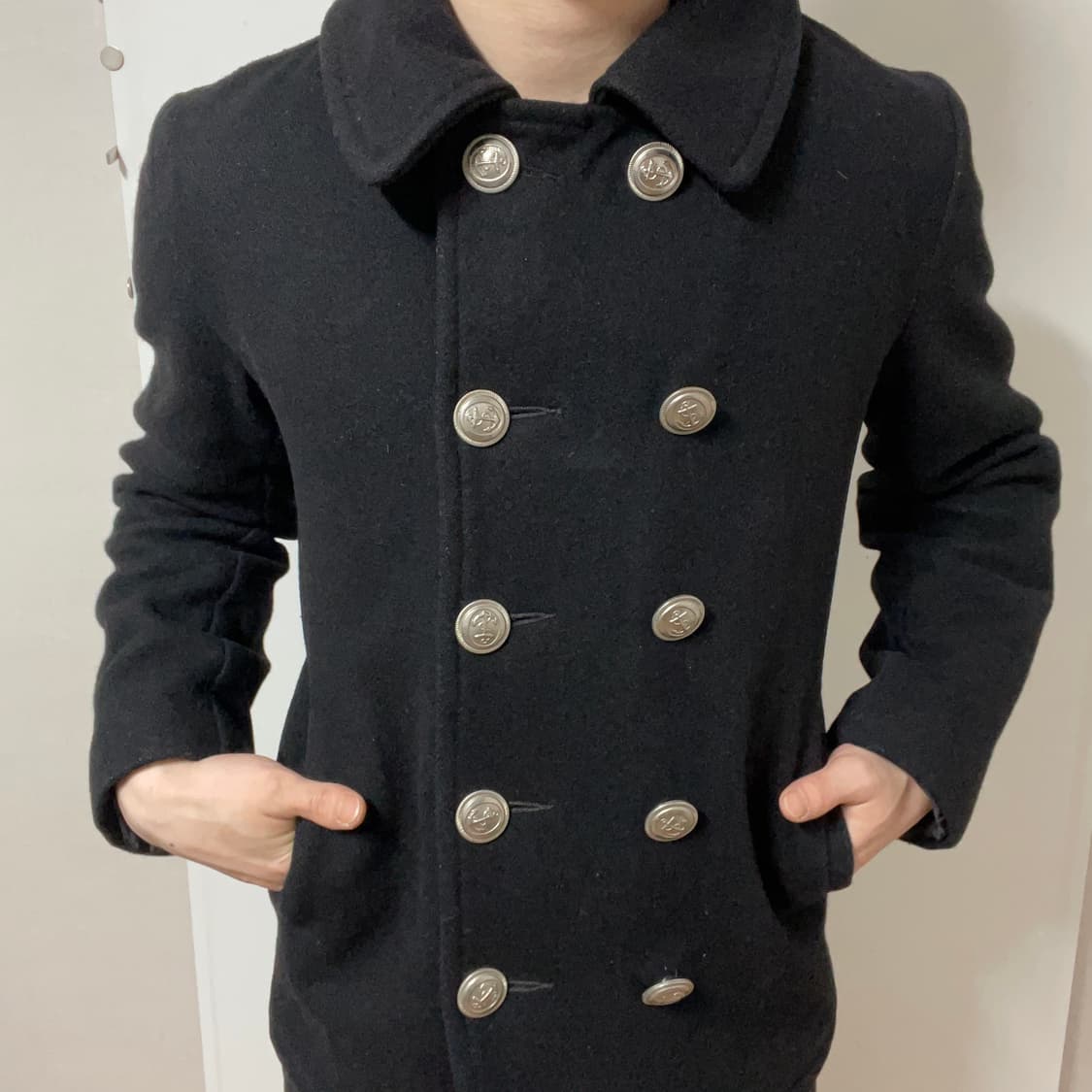 SCHOTT DOUBLE BREASTED COAT 상품이미지4