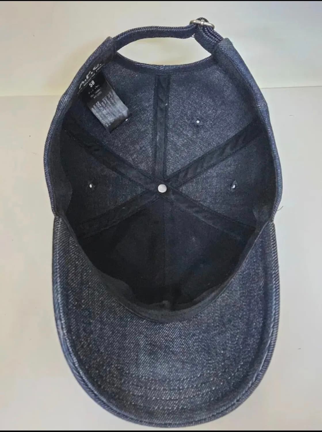 A.P.C. Charlie Baseball Cap Indigo 상품이미지8