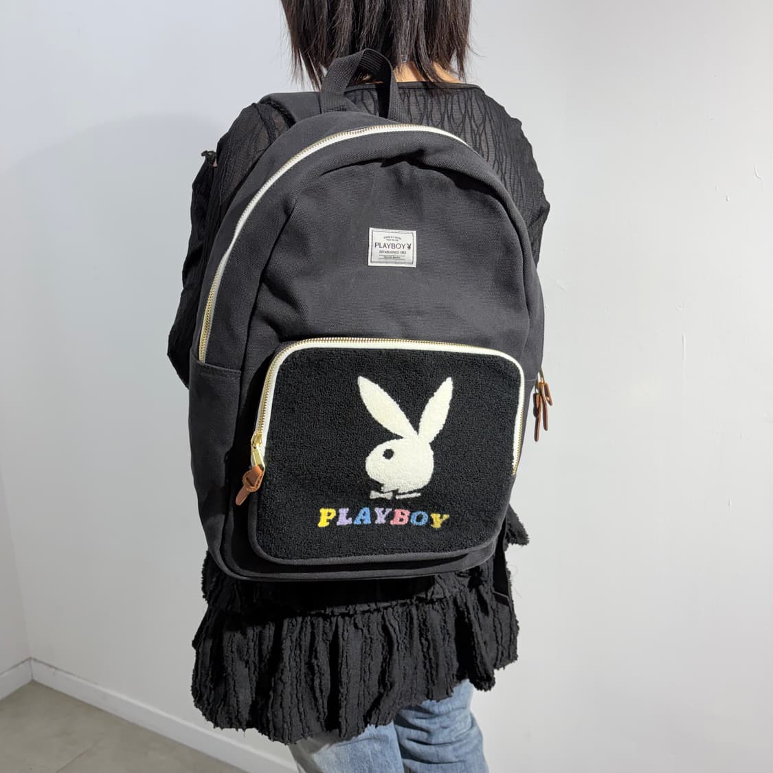 플레이보이 토끼 백팩 가방 상품이미지4