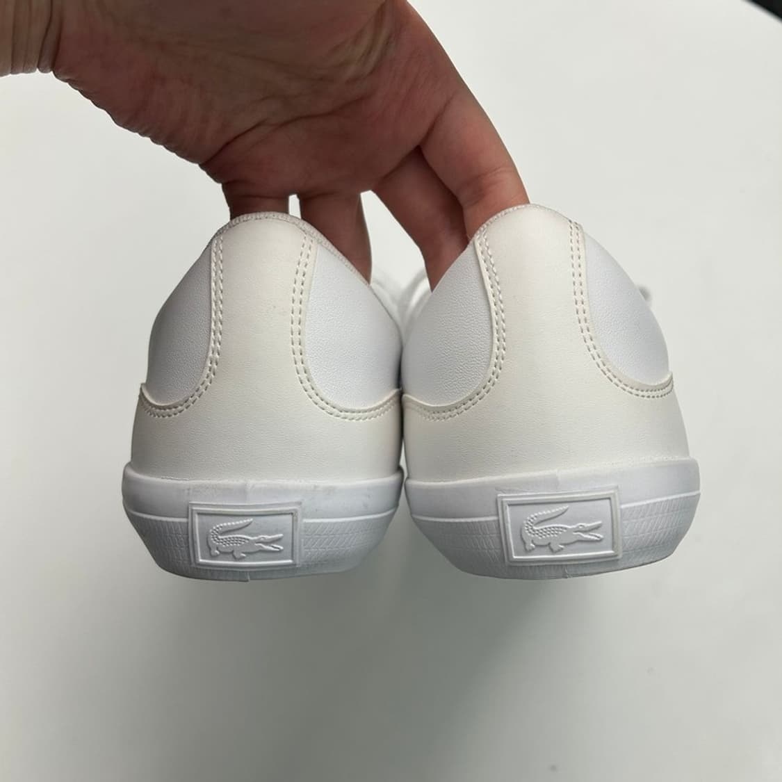 라코스테 스니커즈 화이트 UK8 상품이미지6