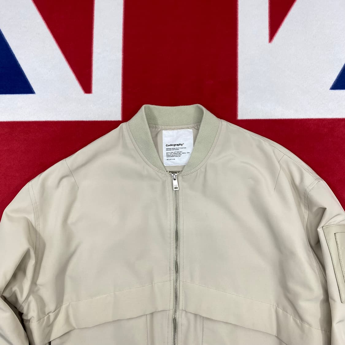 코드그라피 자켓 S 실측M-L 상품이미지3