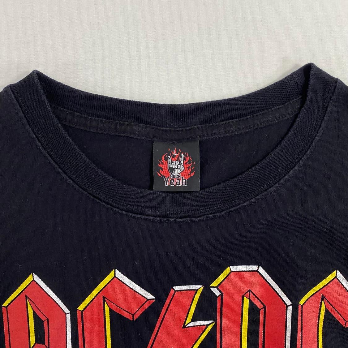 락예 ACDC 밴트 반팔티 락티셔츠 상품이미지3