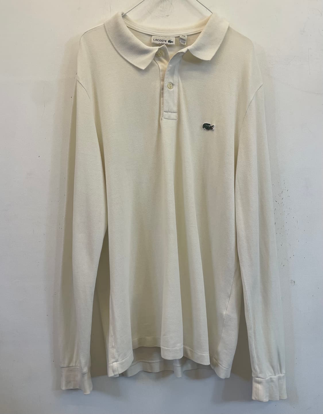 라코스테 긴팔 카라티 면티 면100% 상품이미지1