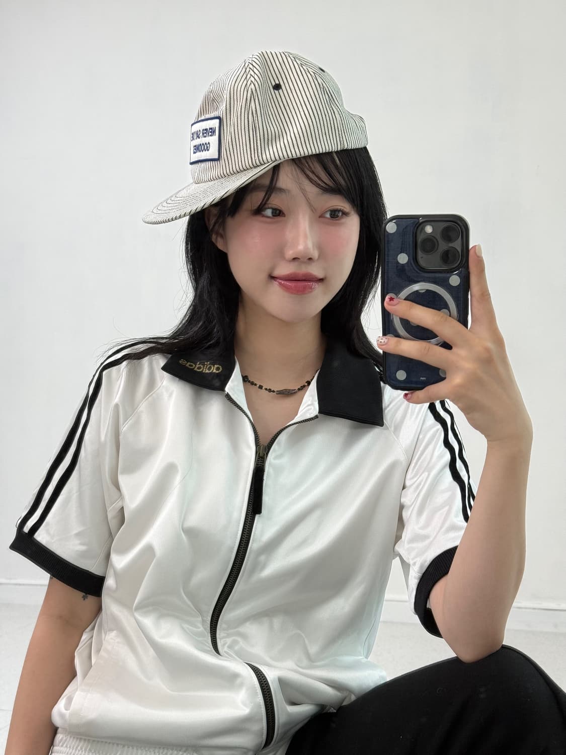 아디다스 올드스쿨 화이트 반팔 져지 상품이미지4