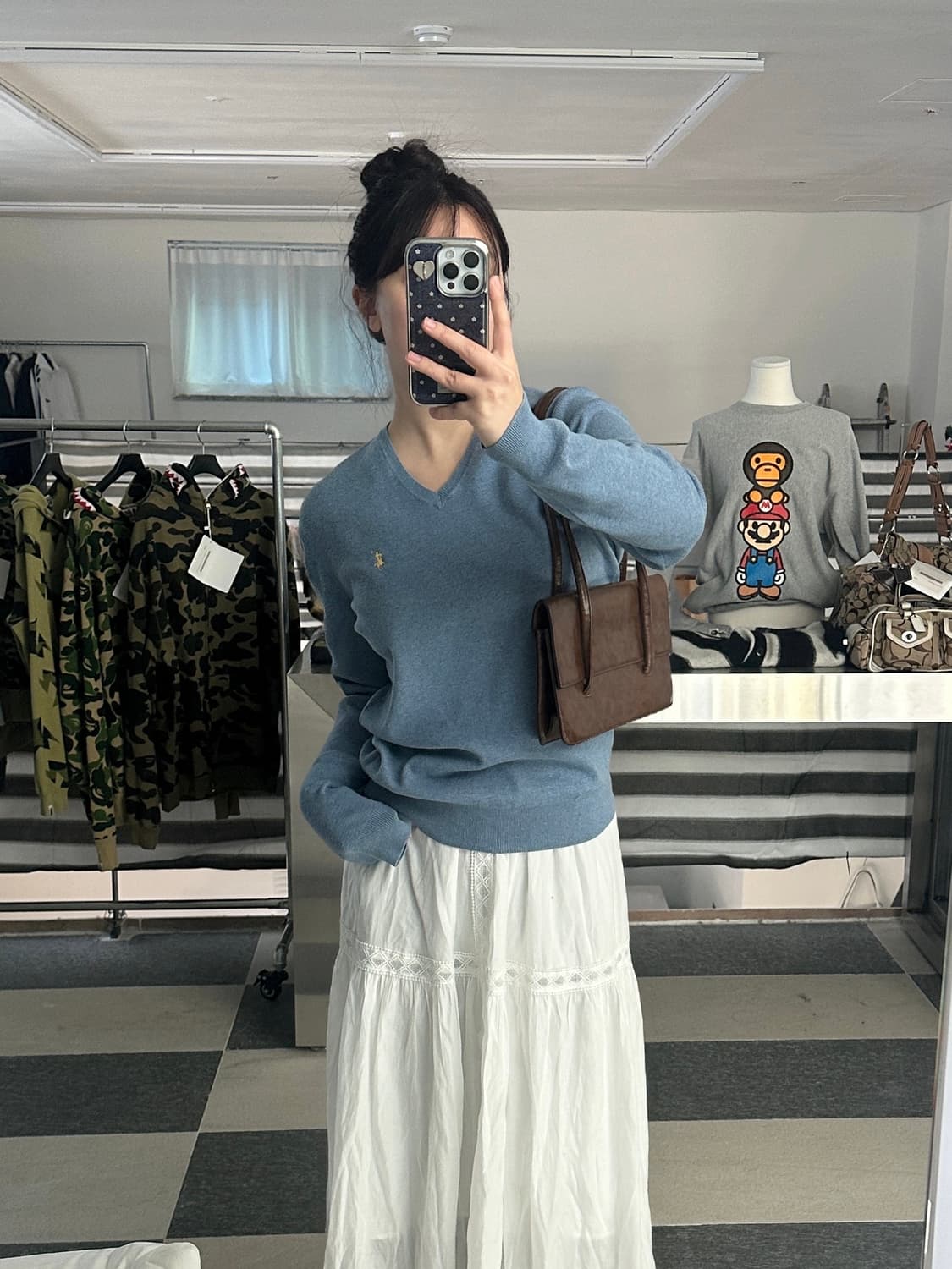 폴로 랄프로렌 소라 피마코튼 V넥 니트 상품이미지3