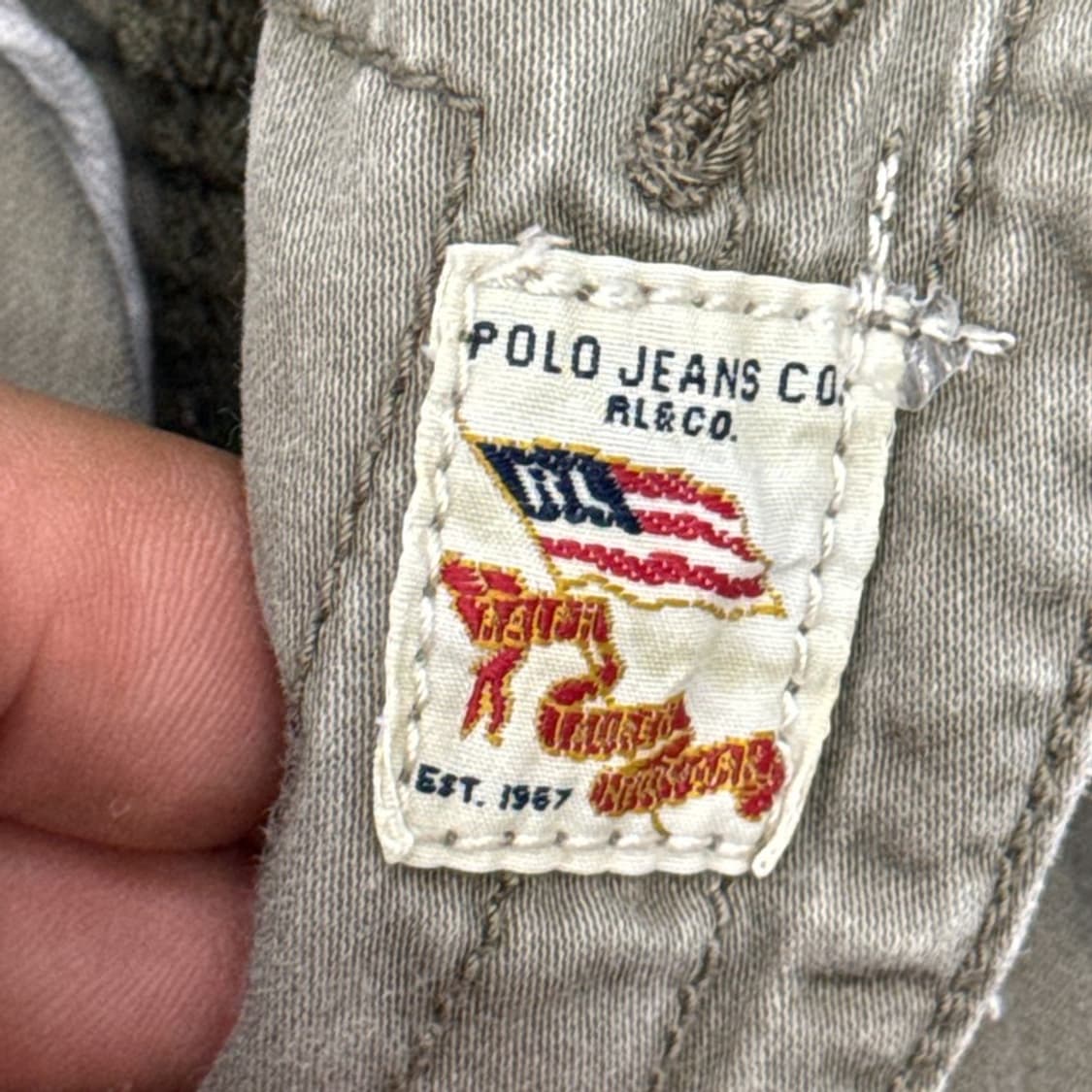 폴로 빈티지 카고 반바지 32 상품이미지3