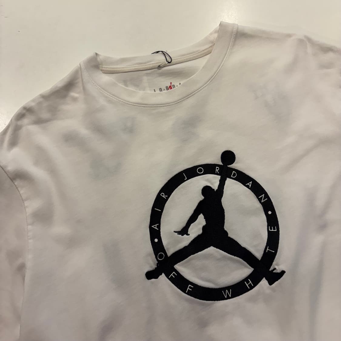 [XL] 나이키 오프화이트 조던 반팔 티셔츠 C876 상품이미지3