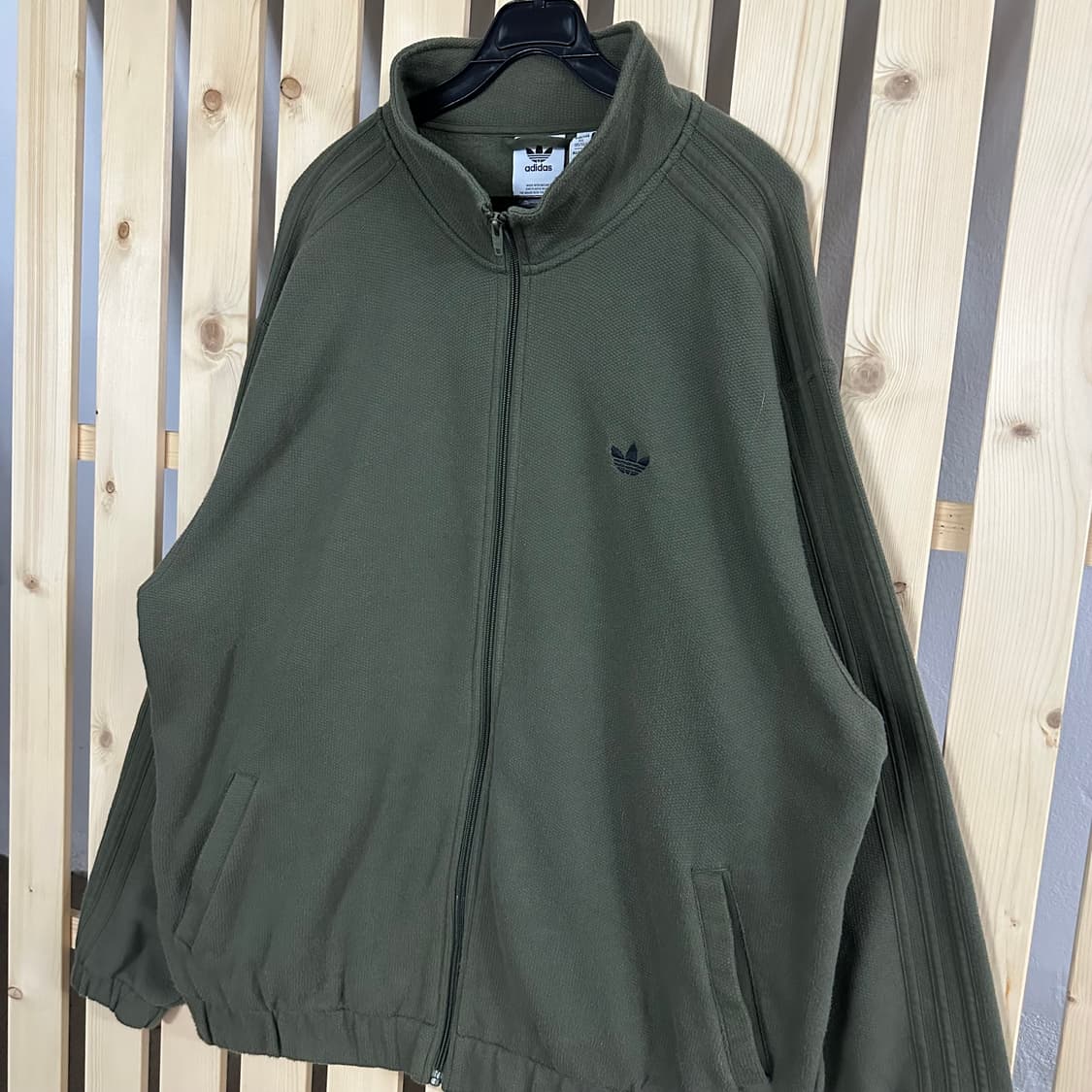 (3XL) 아디다스 카키 부클 져지 트랙탑 상품이미지2