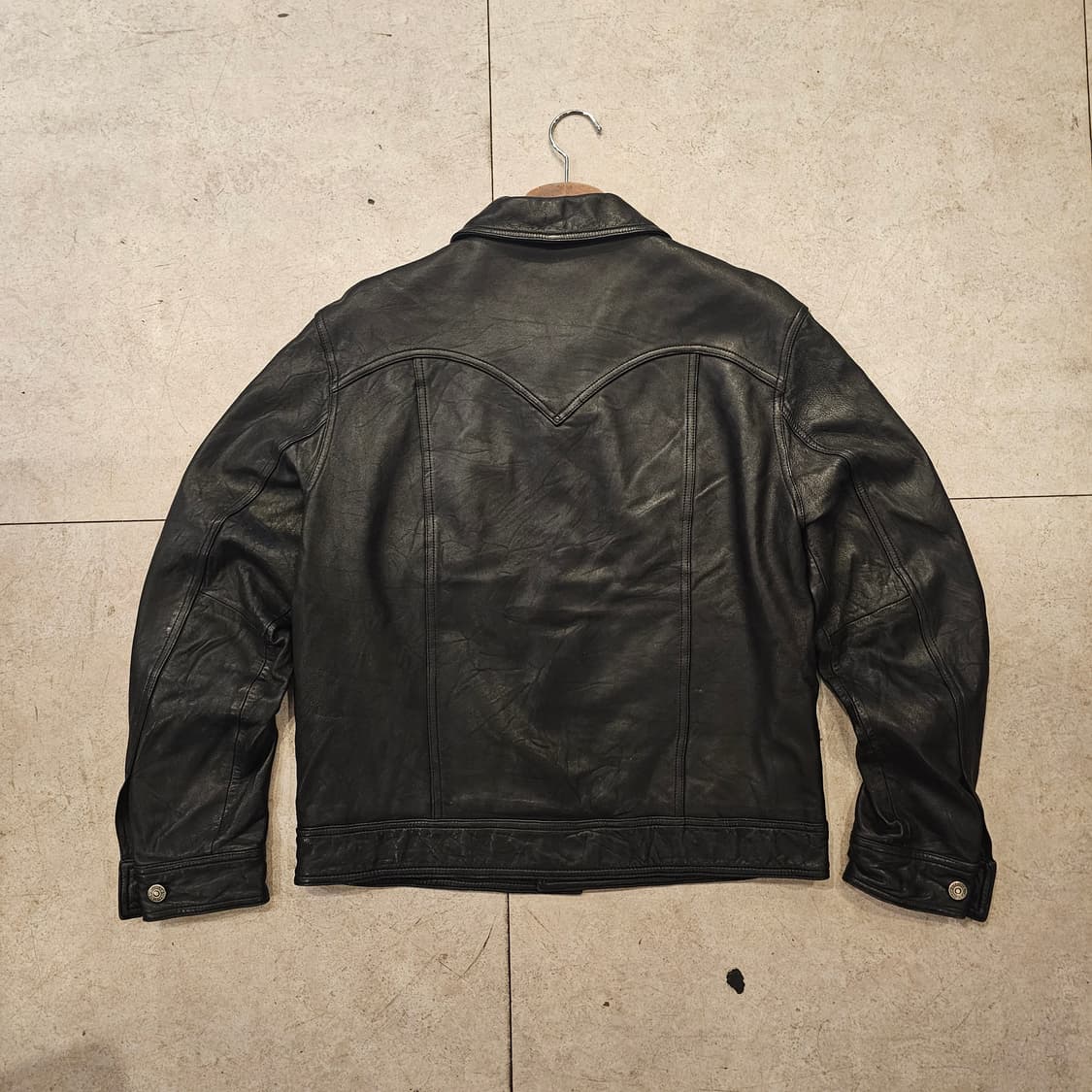 L 리바이스 가죽 트러커 3세대 상품이미지5