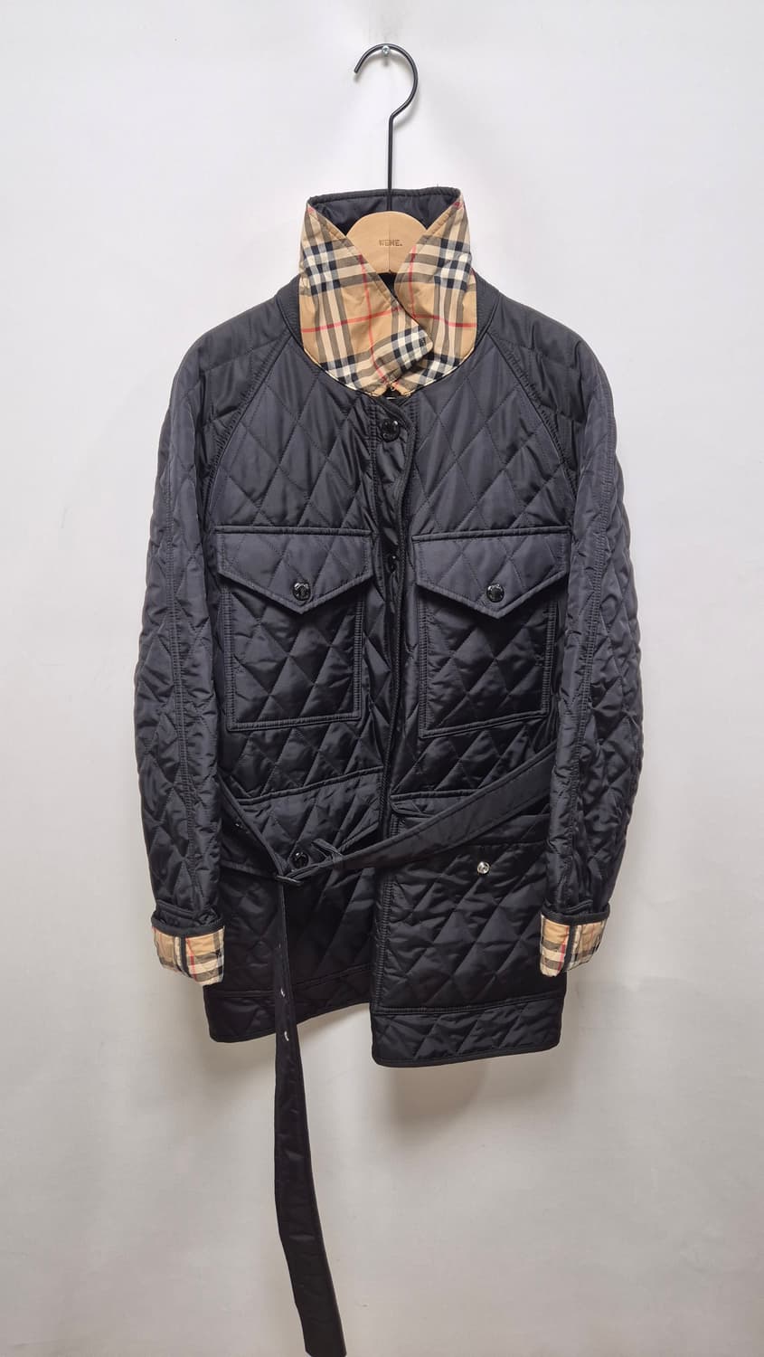 정품 버버리 다이아몬드 퀄팅 필드자켓 상품이미지3