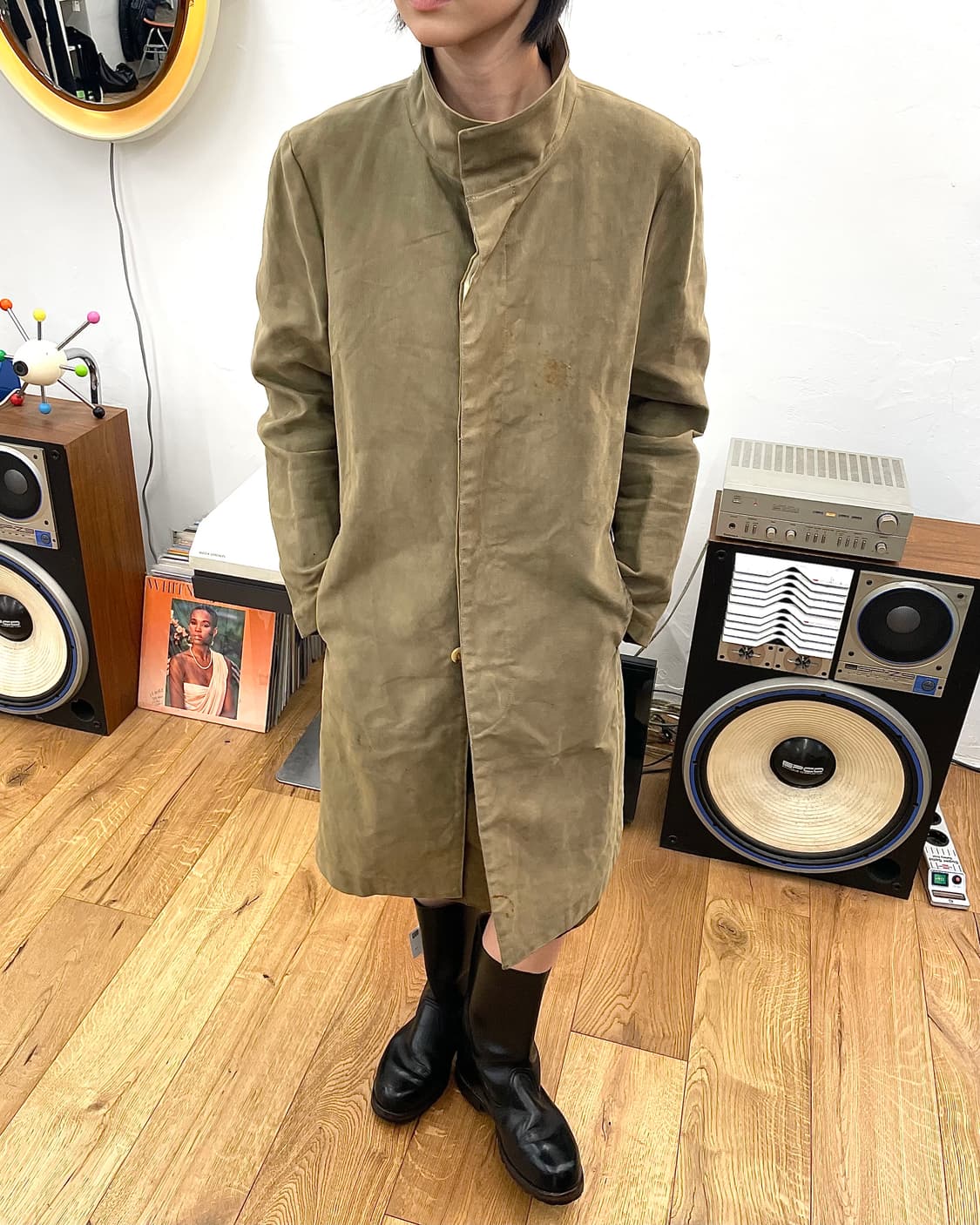 [S] 립반윙클 몰스킨 코트 상품이미지1