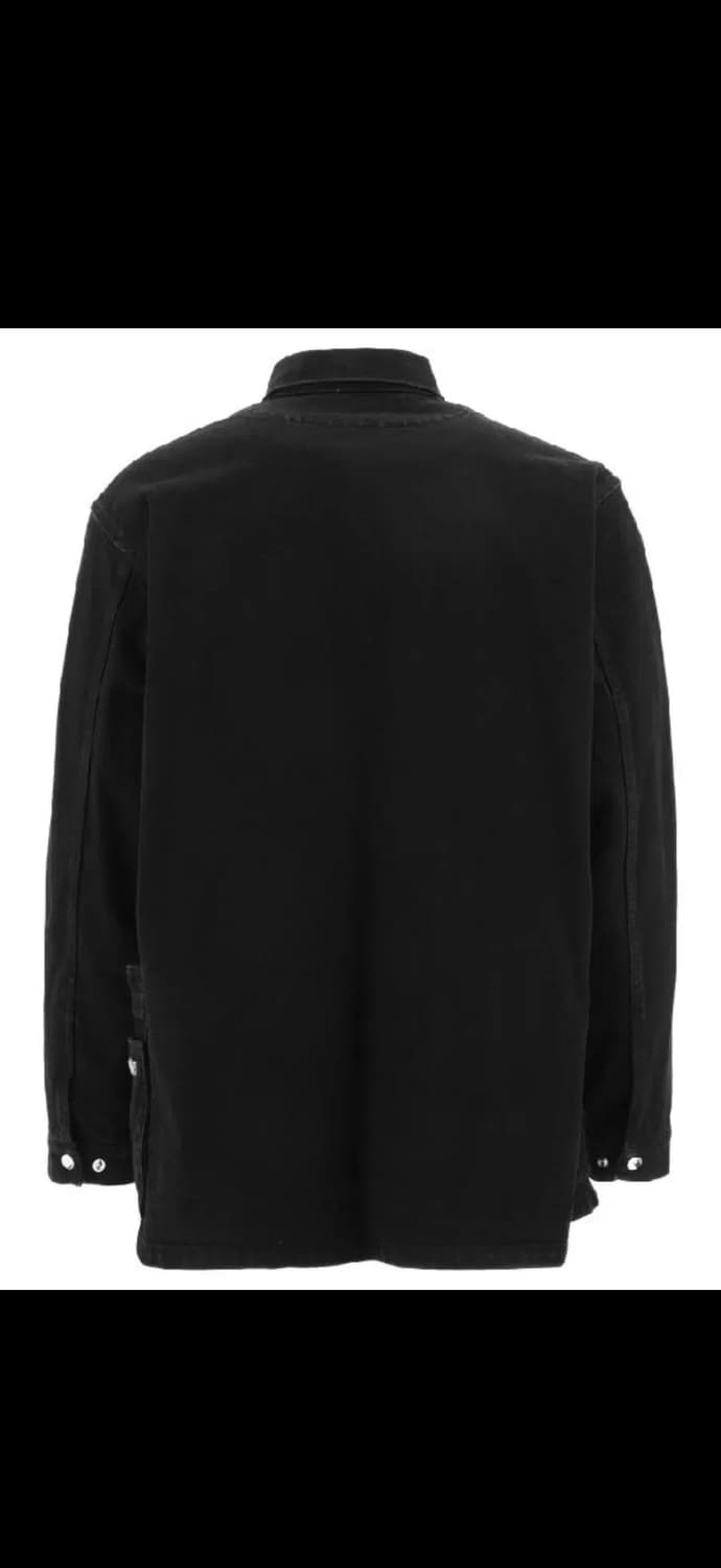 언더커버 멀티 지퍼 디테일 데님 자켓 블랙4 상품이미지2