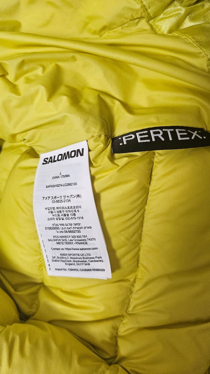 살로몬 경량패딩 L사이즈 상품이미지5