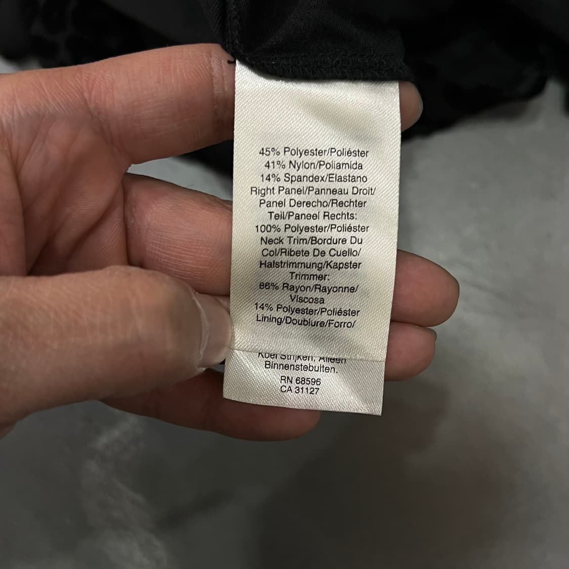  dkny 레오파드 배색 반팔티 y15947 상품이미지7