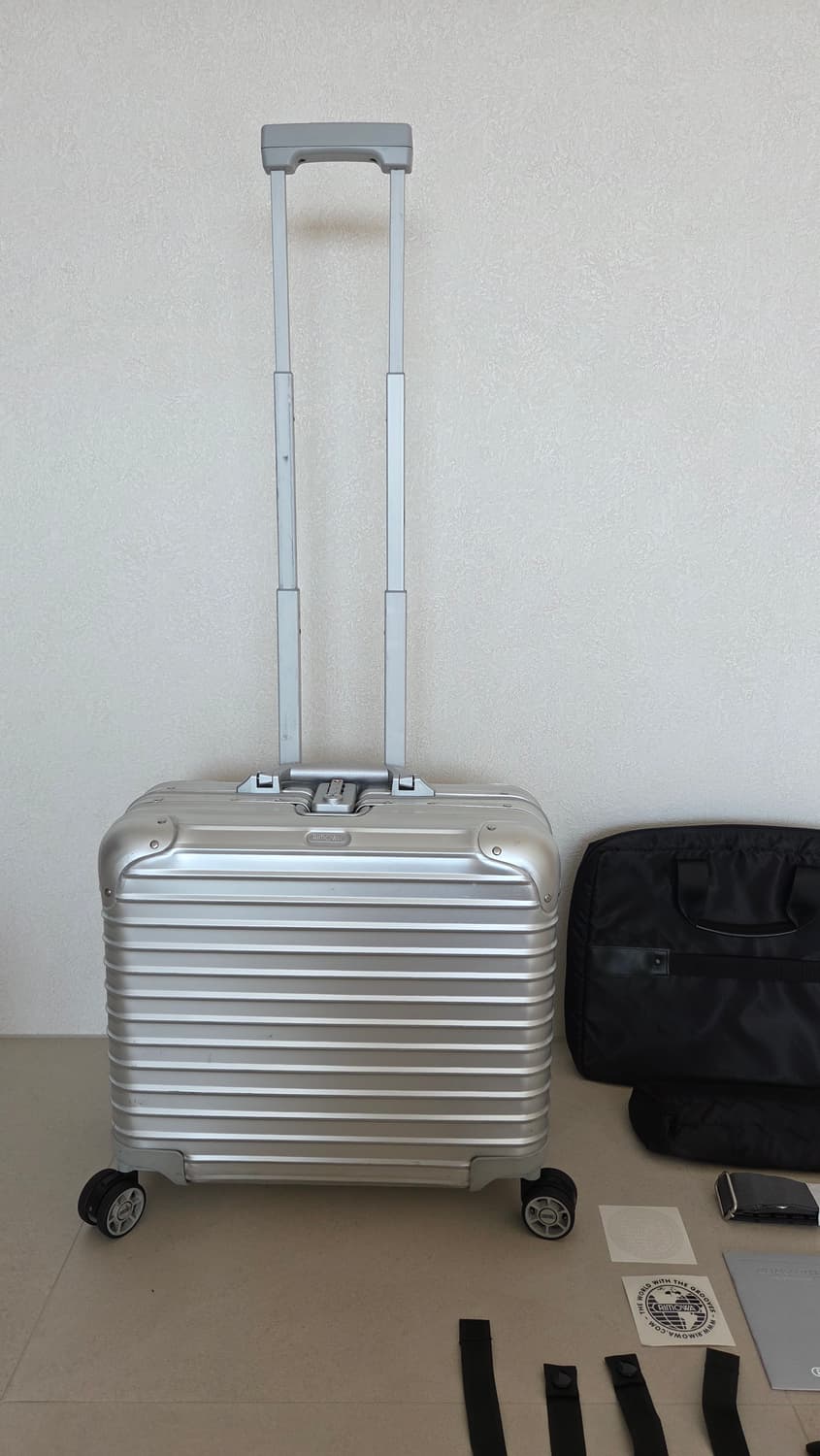 리모와 토파즈 비즈니스 40MW 캐리어 기내용. 정품 상품이미지10