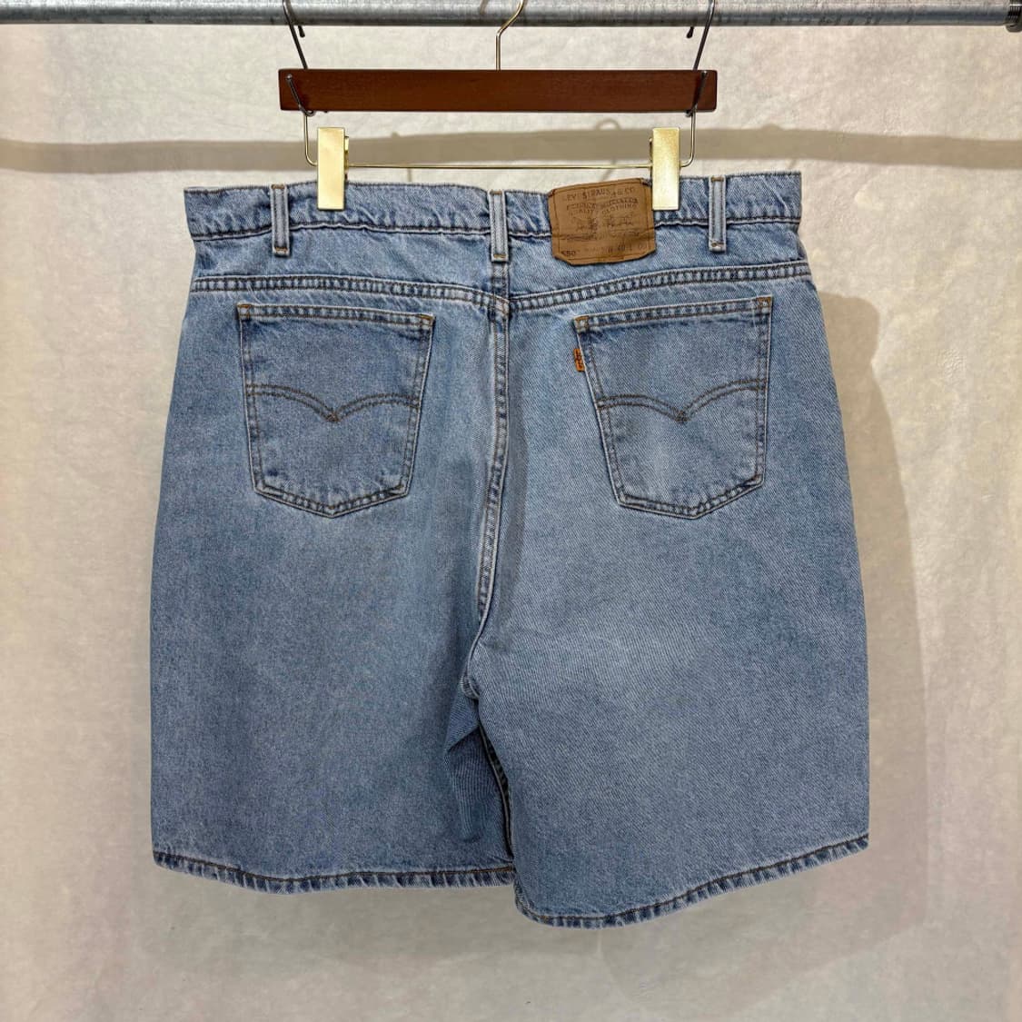 90년대 리바이스 릴렛스핏 550데님쇼츠  상품이미지10