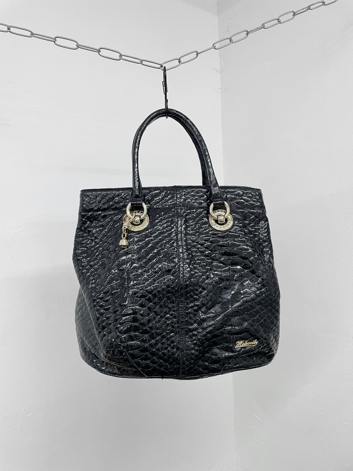 메트로시티 금장 갸루 페이던트 토트백  상품이미지6