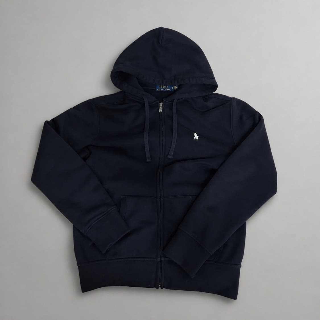 [새상품급] 네이비 폴로 후드집업 상품이미지1