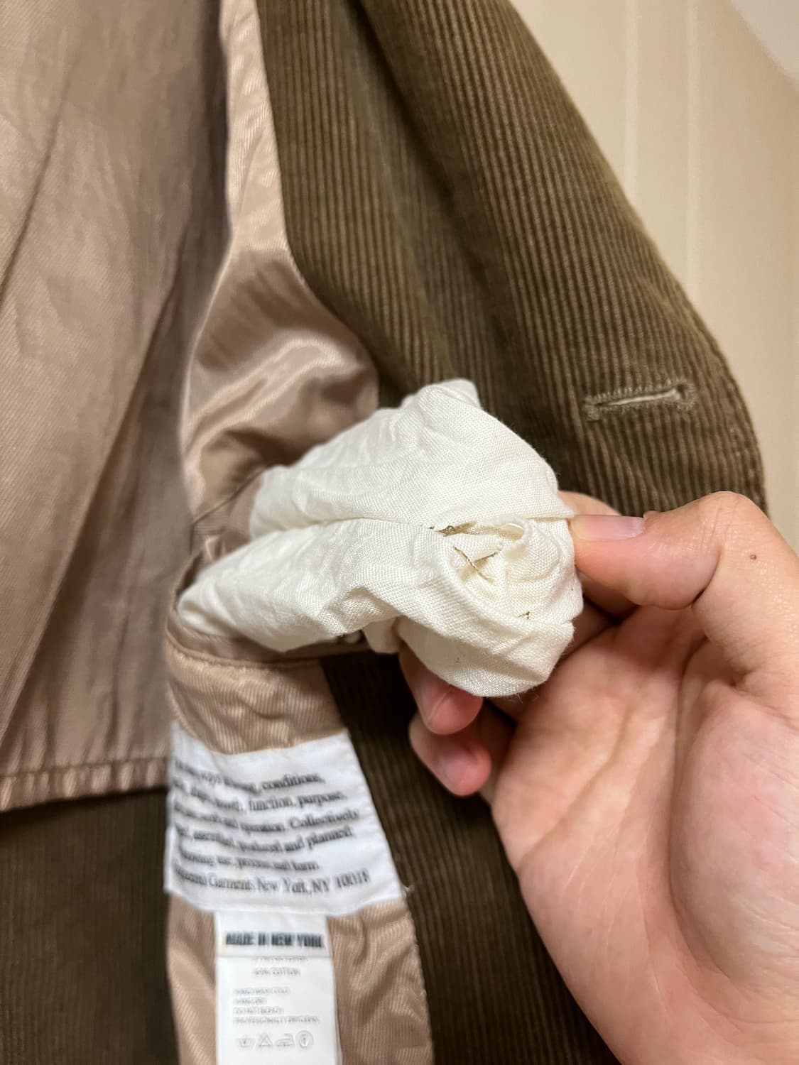 엔지니어드가먼츠 코듀로이 베이커 자켓 상품이미지5