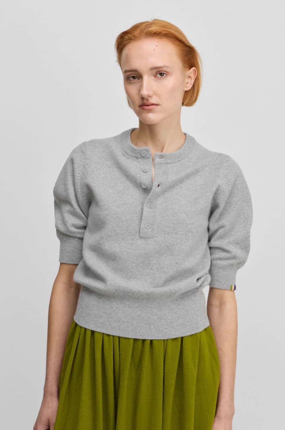 [F]익스트림캐시미어 26ss 미미 니트/그레이 상품이미지1