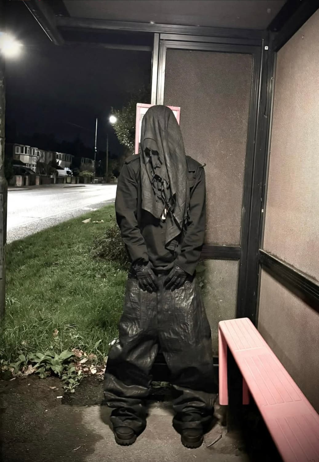 Corporate world char crest baggy denim 상품이미지2