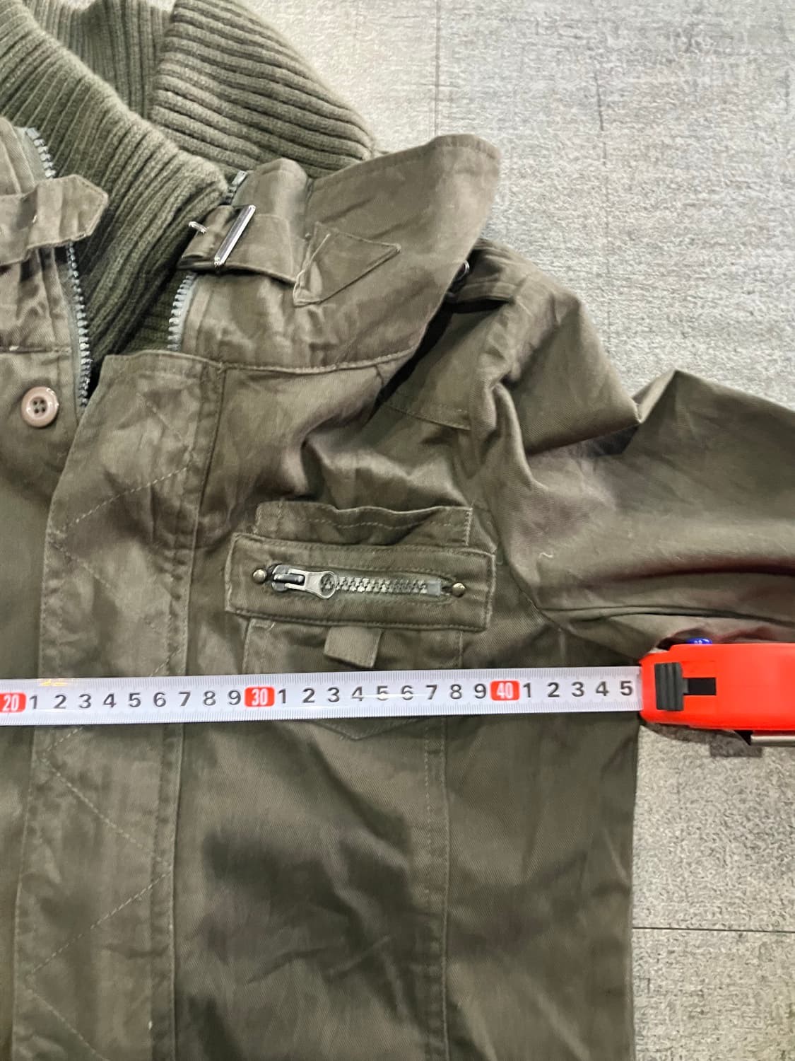 일본빈티지 Roterose 핀터깔y2k 오리엔탈펑크 긱시크 견장자켓 상품이미지2