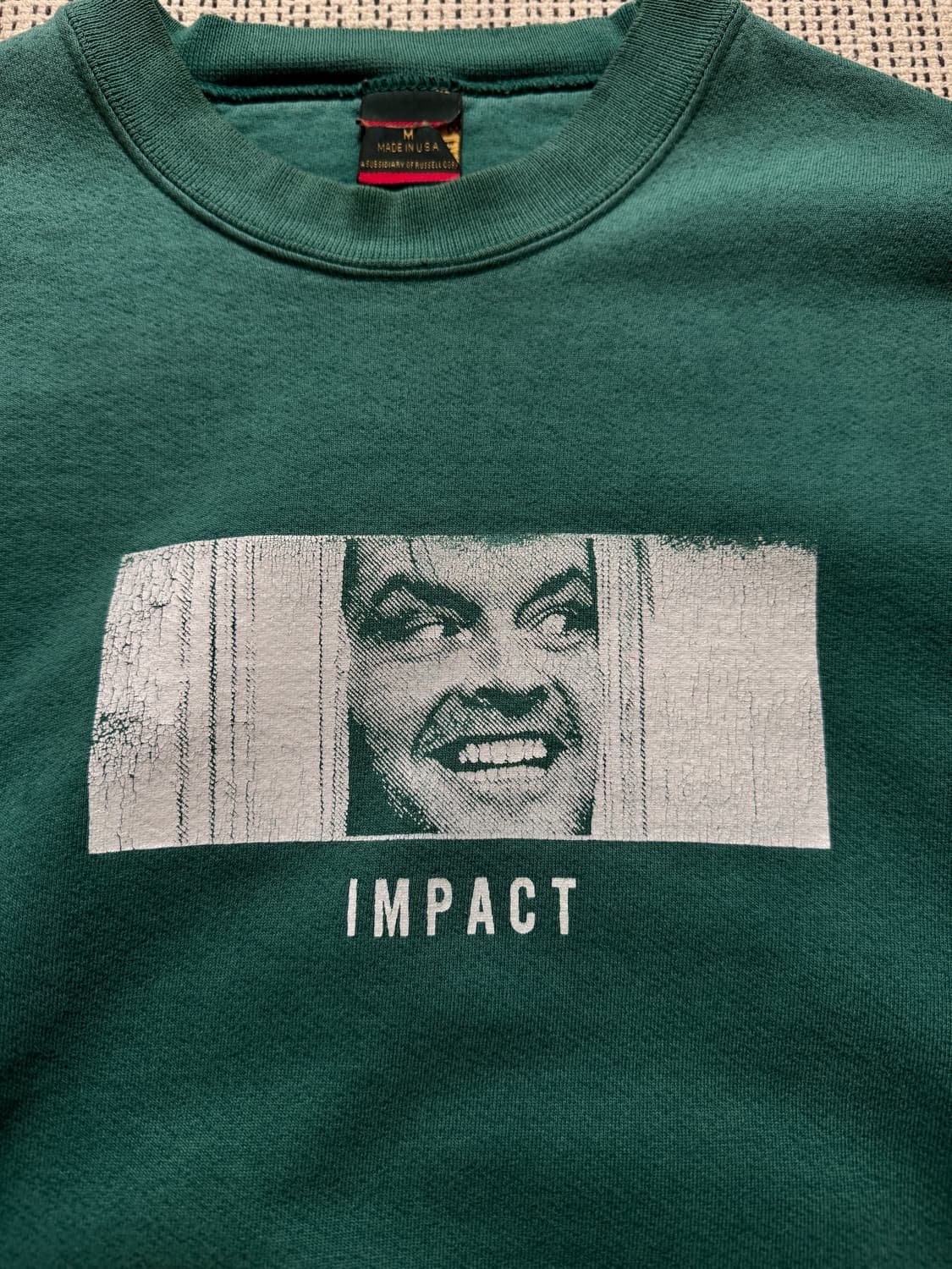 90s USA 무비티 더 샤이닝 스웻셔츠 상품이미지2