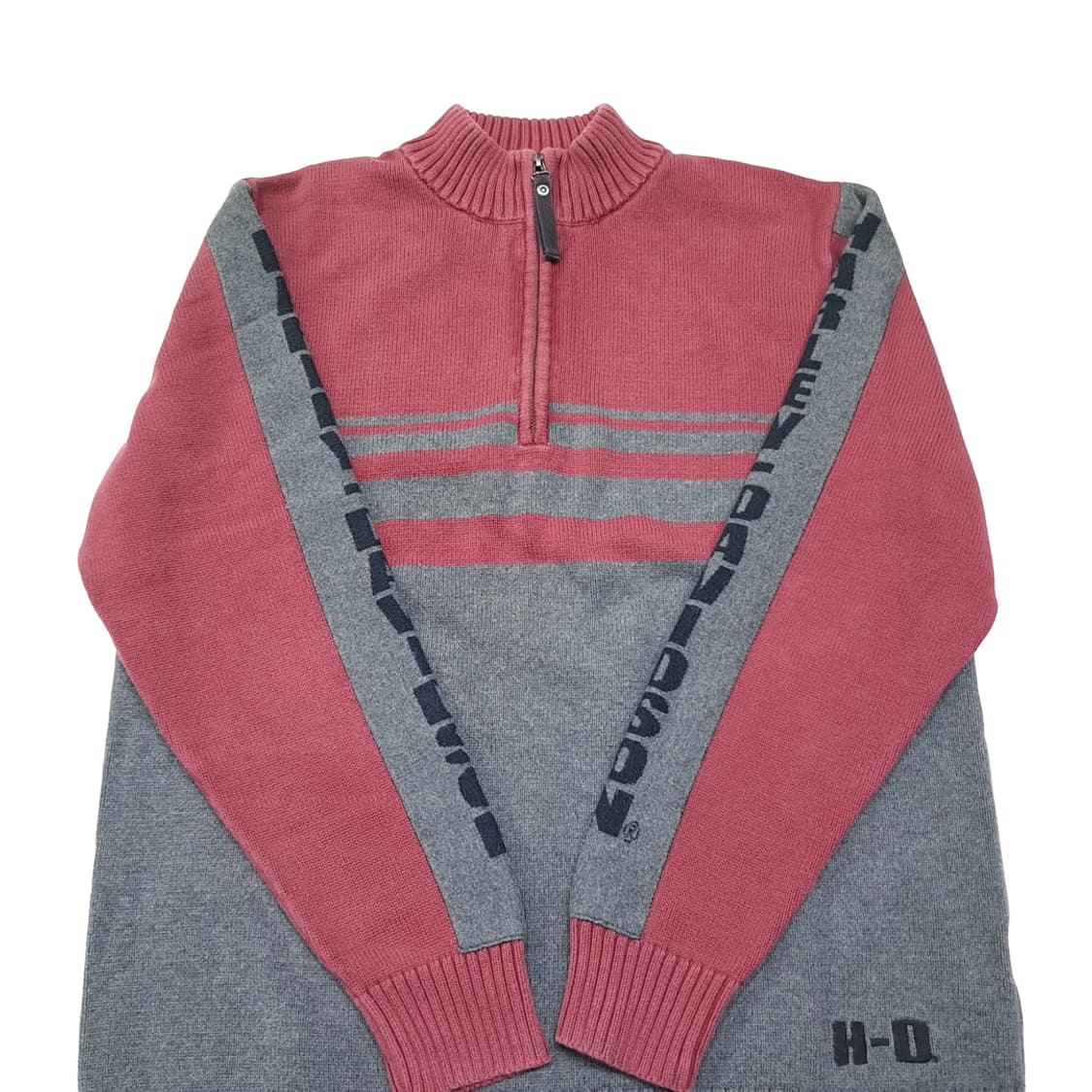 CL174 L 할리데이비슨 하프집업 니트 상품이미지8