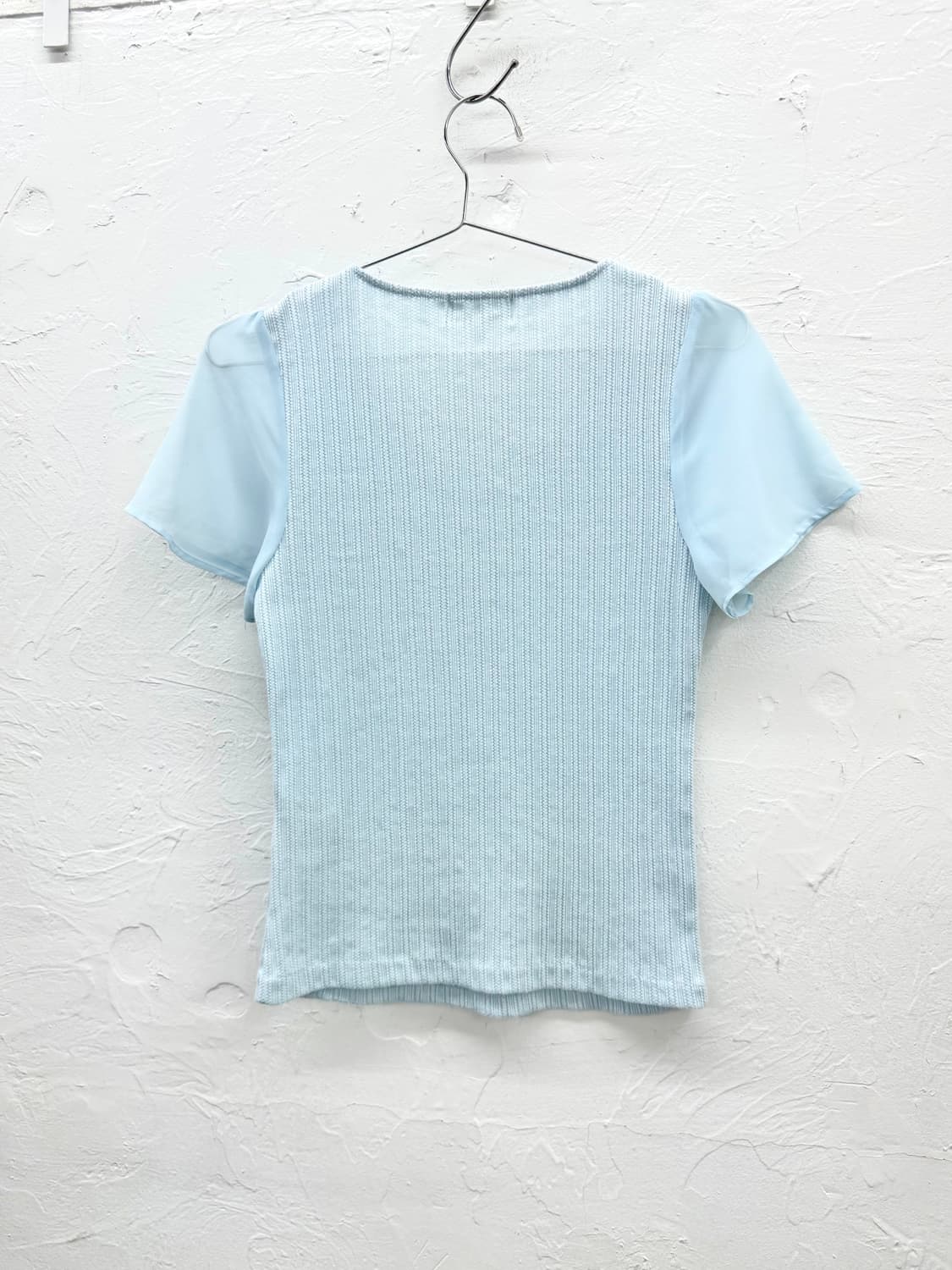 courreges 믹스드 프릴 탑 상품이미지3