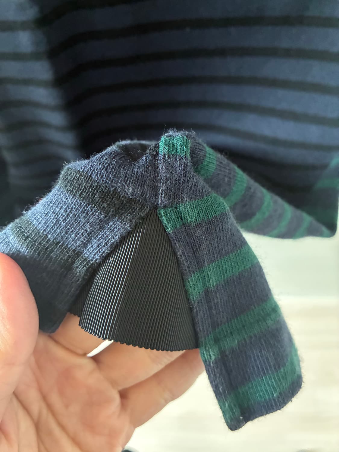 사카이럭 네이비 스트라이프 원피스 상품이미지5