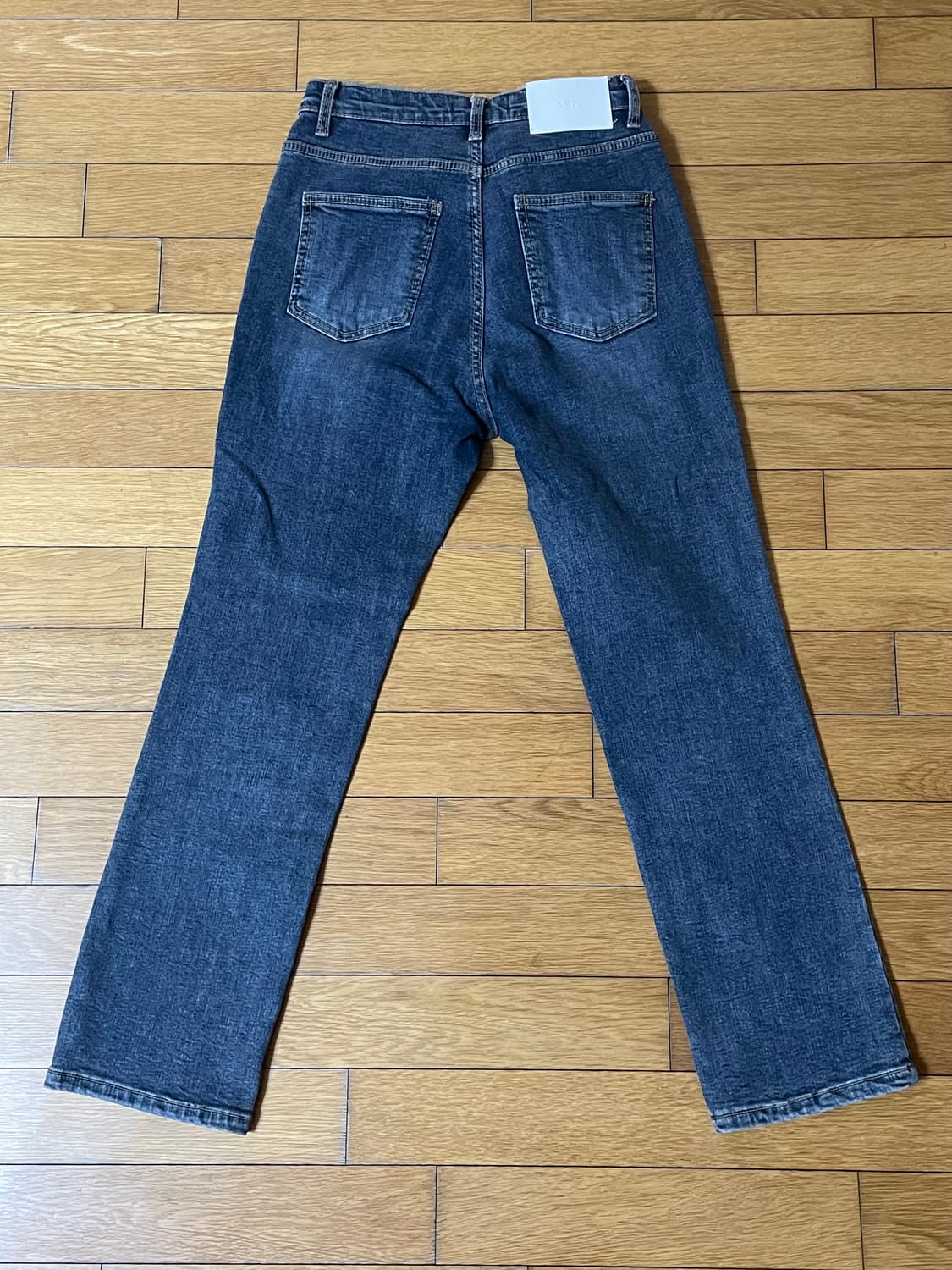 밀리언코르 스트레이트핏 흑청 XL 상품이미지2