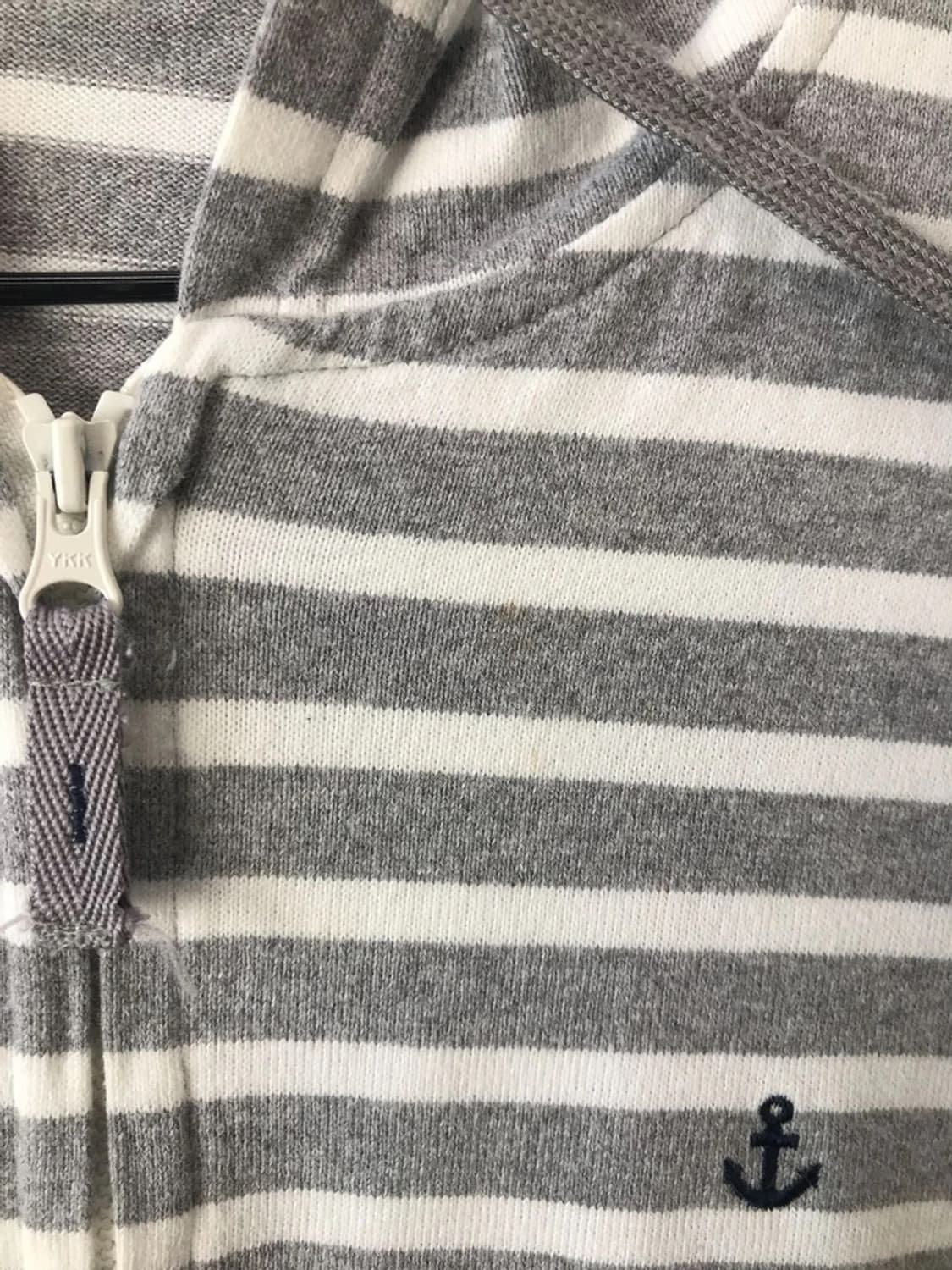 PORTLAND Anchor Stripe Zip Hoodie 상품이미지6