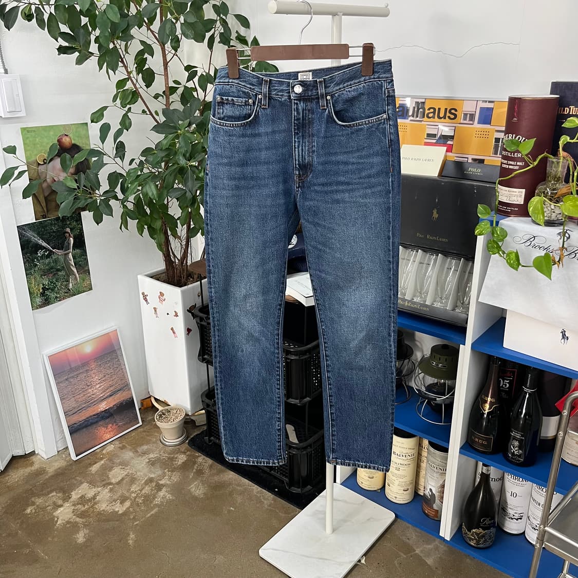 토템 스트레이트 데님팬츠 27 상품이미지1