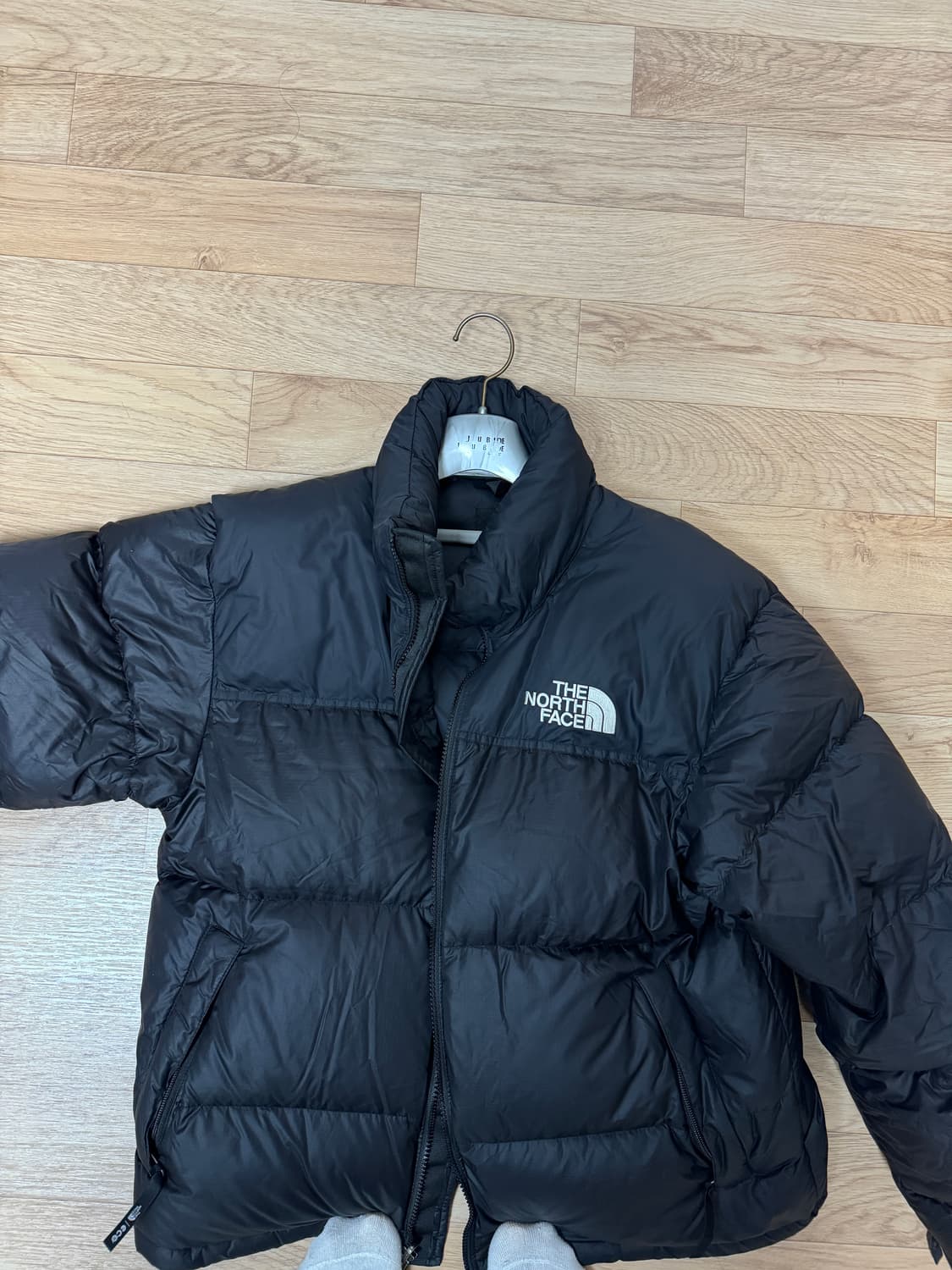 노스페이스 눕시 패딩 블랙 팝니다 L 사이즈 상품이미지3