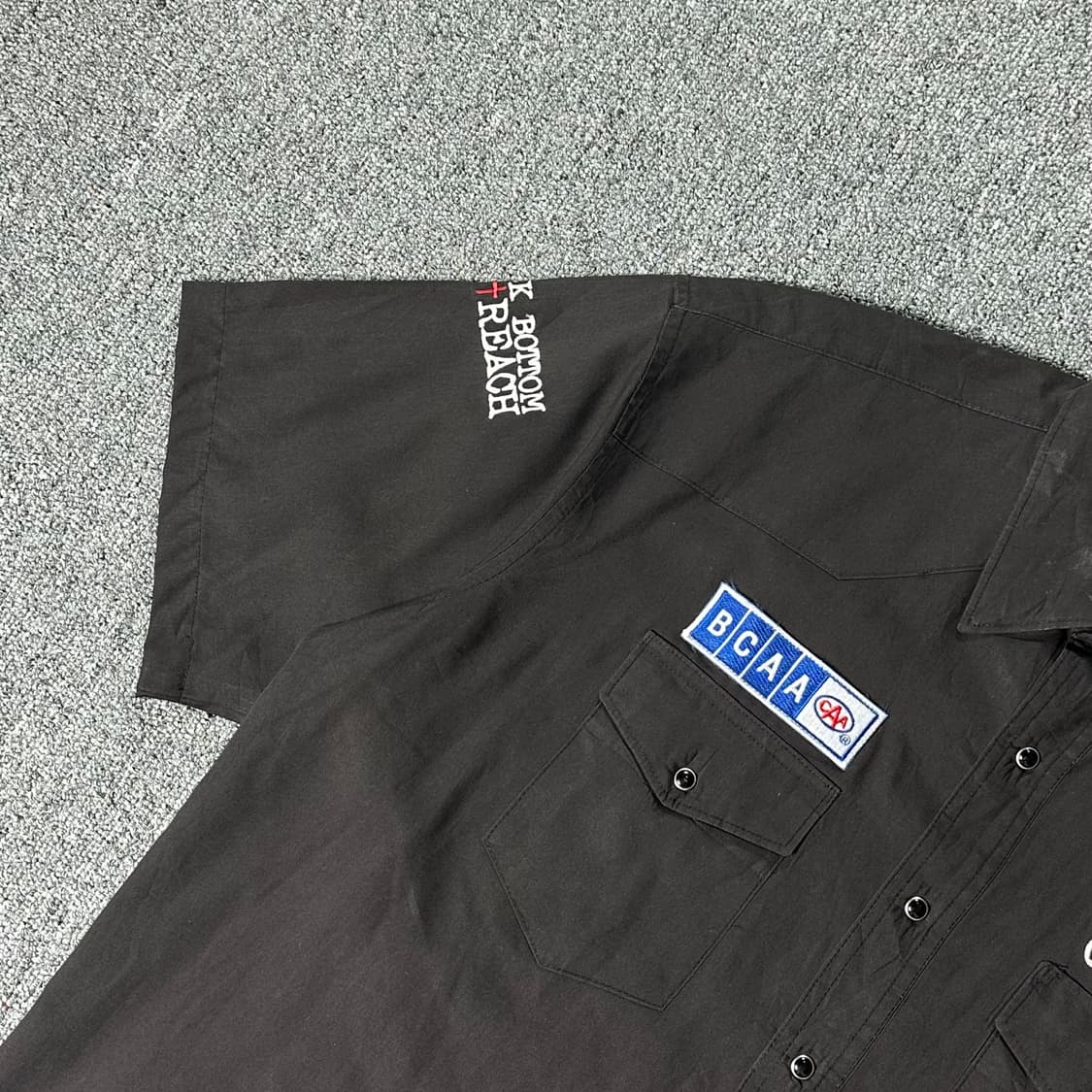 WRANGLER 랭글러 하프셔츠 블랙(L/old-7584) 상품이미지3
