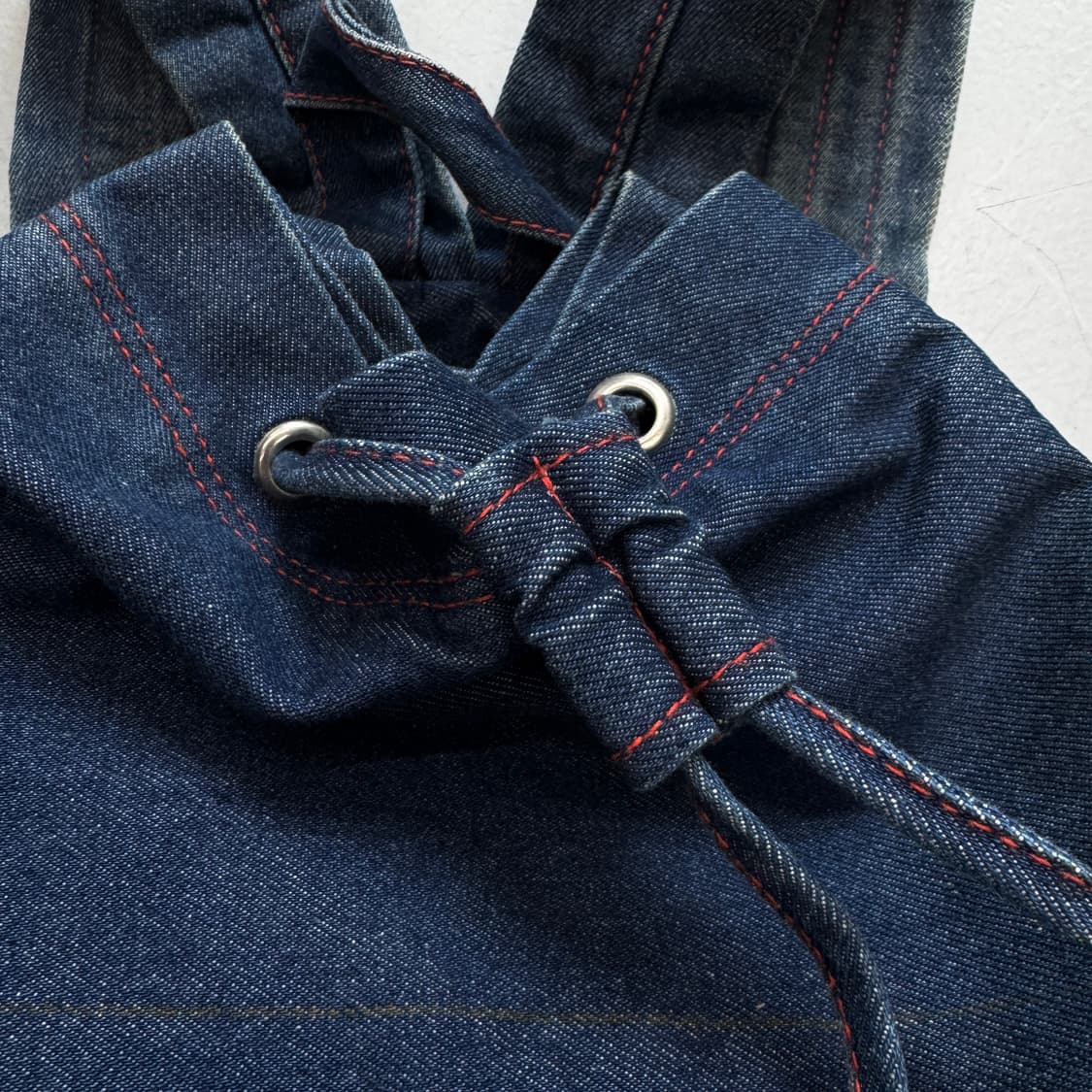 아메코 USA 데님 복조리 백팩 상품이미지5